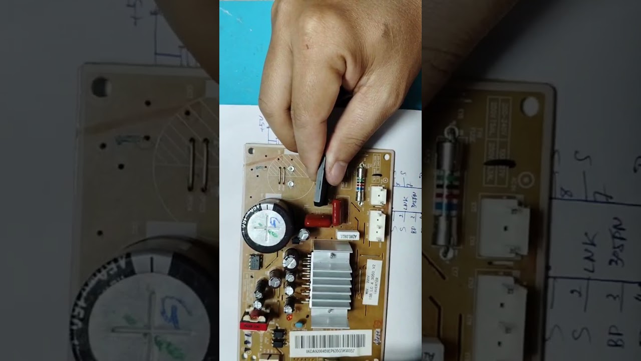 ការពន្យល់ផ្នែកPower Supply ទូទឹកកកSAMSUNG