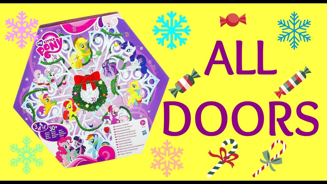 My Little Pony Advent Calendar - All Doors