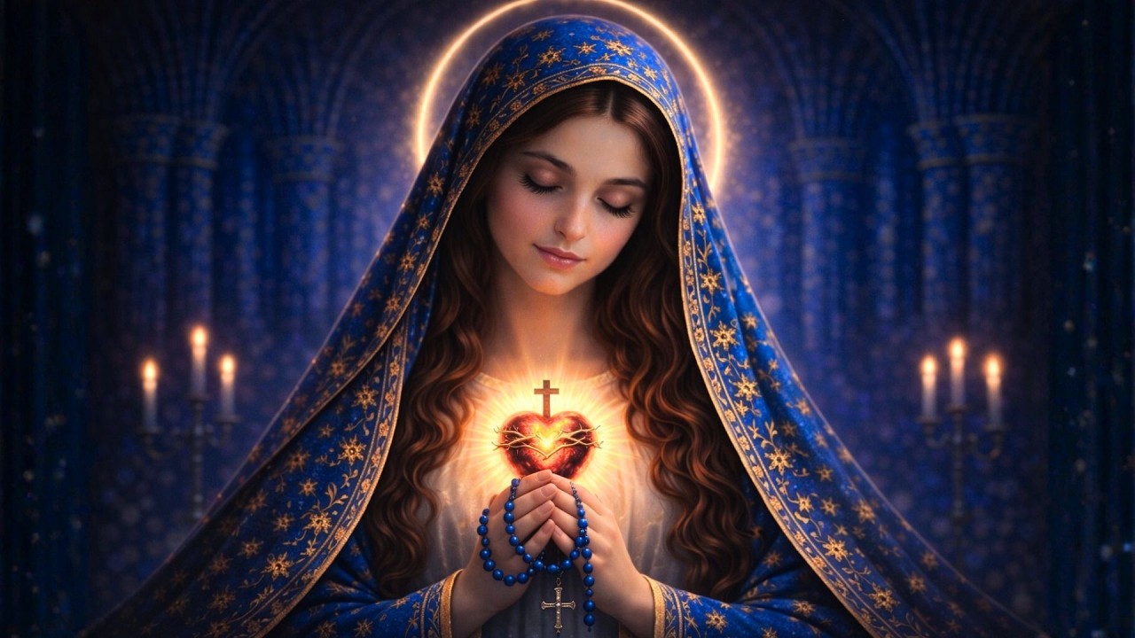 Night Prayer with Mary | LIVE Deep Rest & Gentle Healing in Her Presence