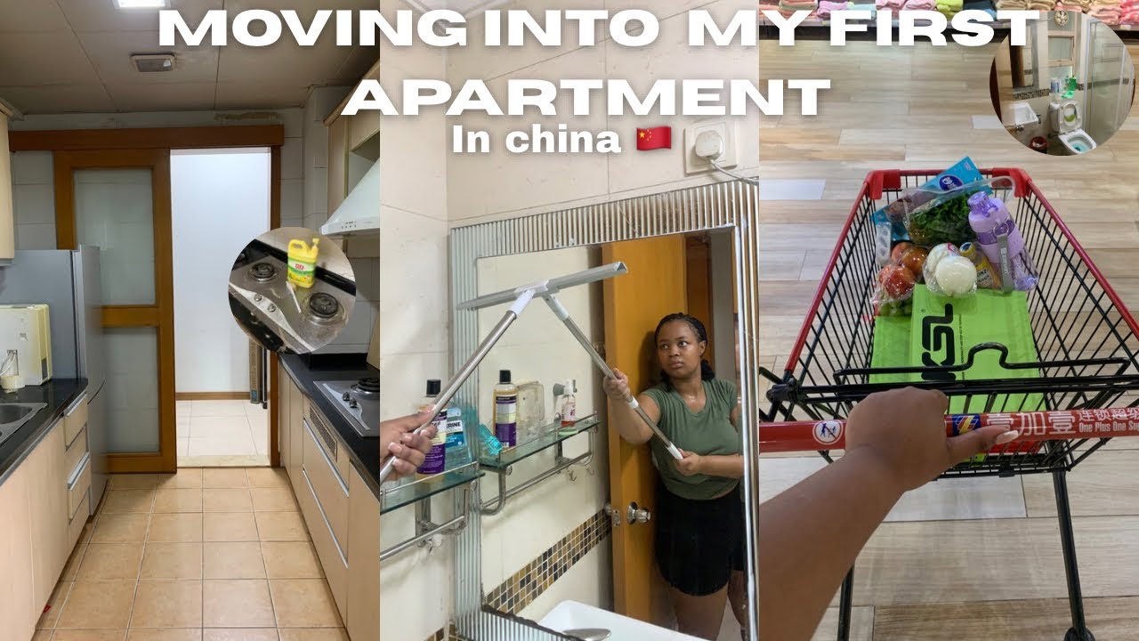 Solo living diaries in China 🇨🇳 |Moving  into my apartment in China 