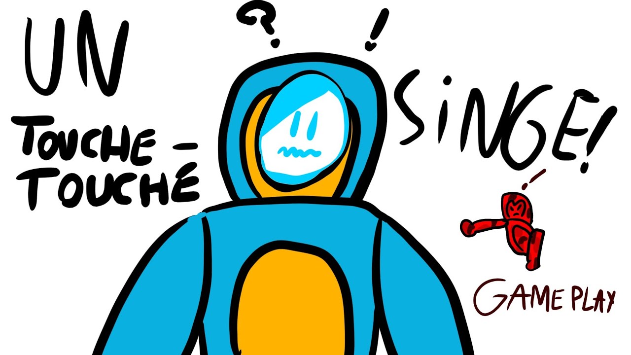 Un  touche-touche singe ?!? - anim BD+ - Roblox - Baboon tag X