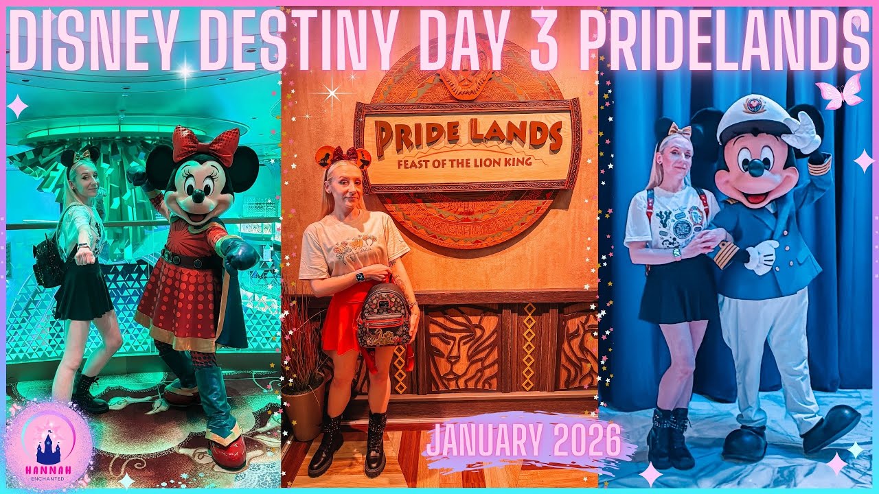 Видеоблог о третьем дне круиза на лайнере Disney Destiny: поездка на аттракционе Aquamouse в Насс...