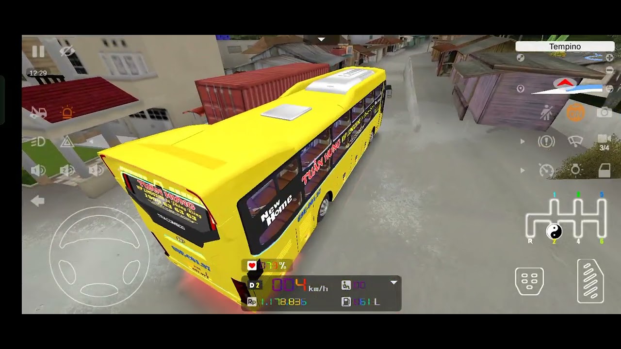bussid tay lái lụa:)) bến xe alang-alang miền tây:))
