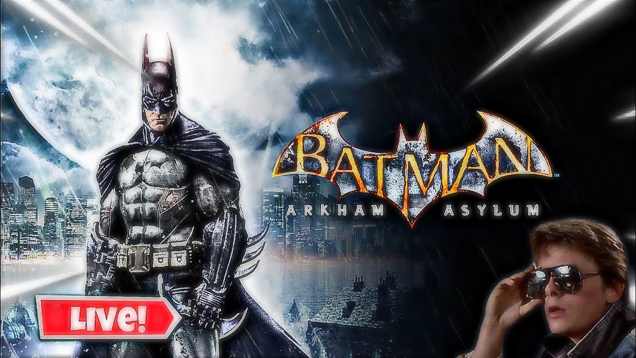 🔴AO VIVO🔴 BATMAN ARKHAM ASYLUM EP#3 CORINGA SOLTO NO ASILO!