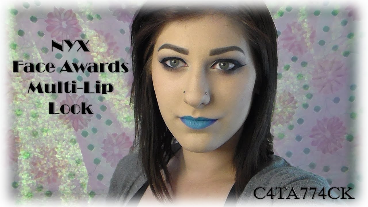 One Eye Look Multi-lip Choices Nyx Face Awards 2014 Entry