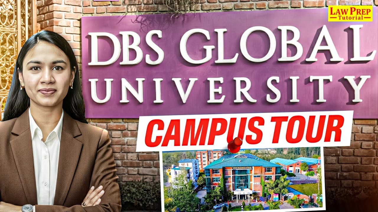 DBS Global University Dehradun Campus Tour | School of Law (Law Academy) | Hostel, Library & Vibe