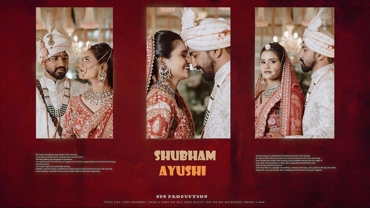 WEDDING FILM 2025 | SHUBHAM & AYUSHI | SPS PRODUCTION | INDIA