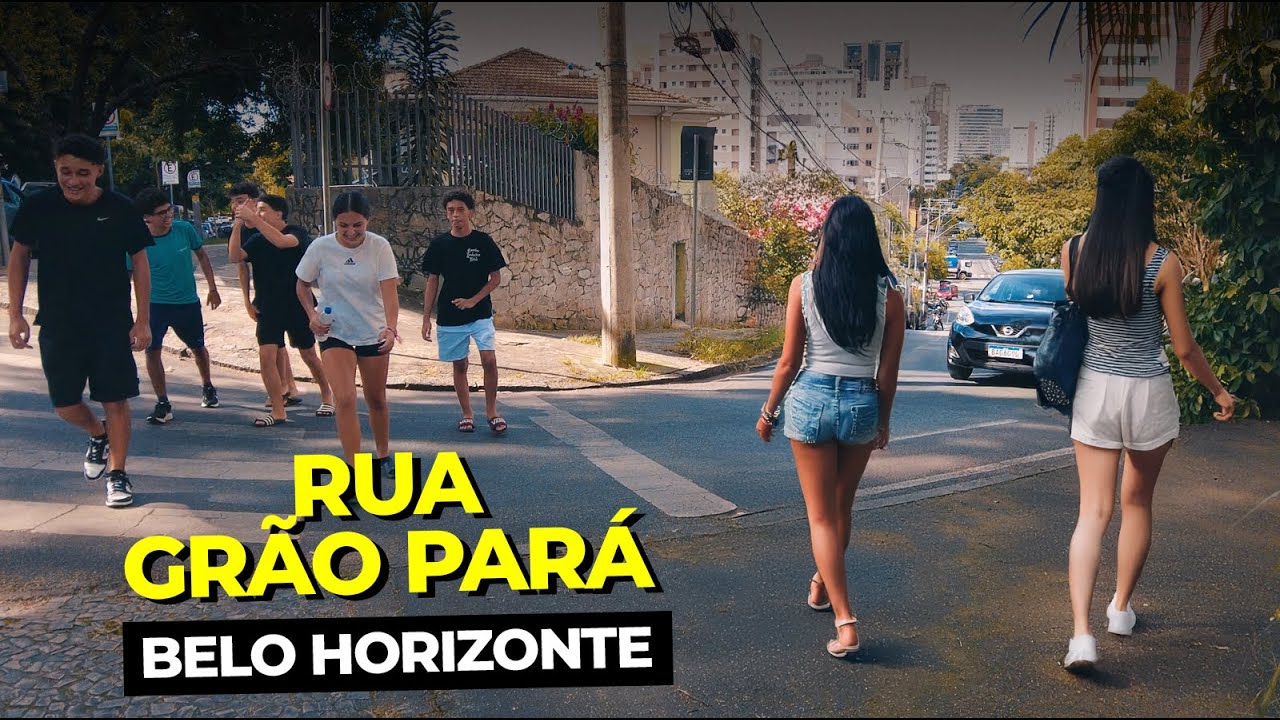 RUA GRÃO PARÁ | FUNCIONÁRIOS - SANTA EFIGÊNIA | BELO HORIZONTE - MG | NA RUA 4K