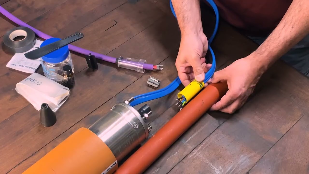 TUTORIAL | CÓMO EMPALMAR UNA BOMBA SUMERGIBLE | PAMPACO SRL