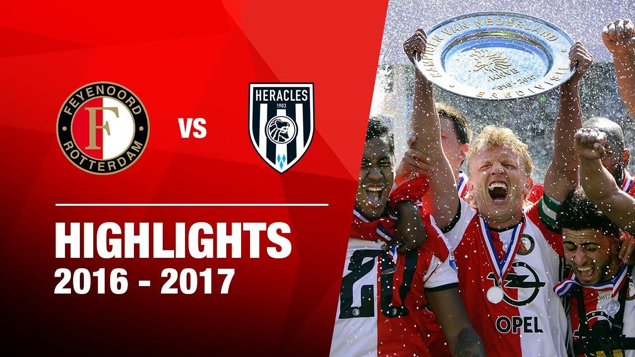 FEYENOORD LANDSKAMPIOEN! | Highlights Feyenoord - Heracles Almelo | Eredivisie 2016-2017
