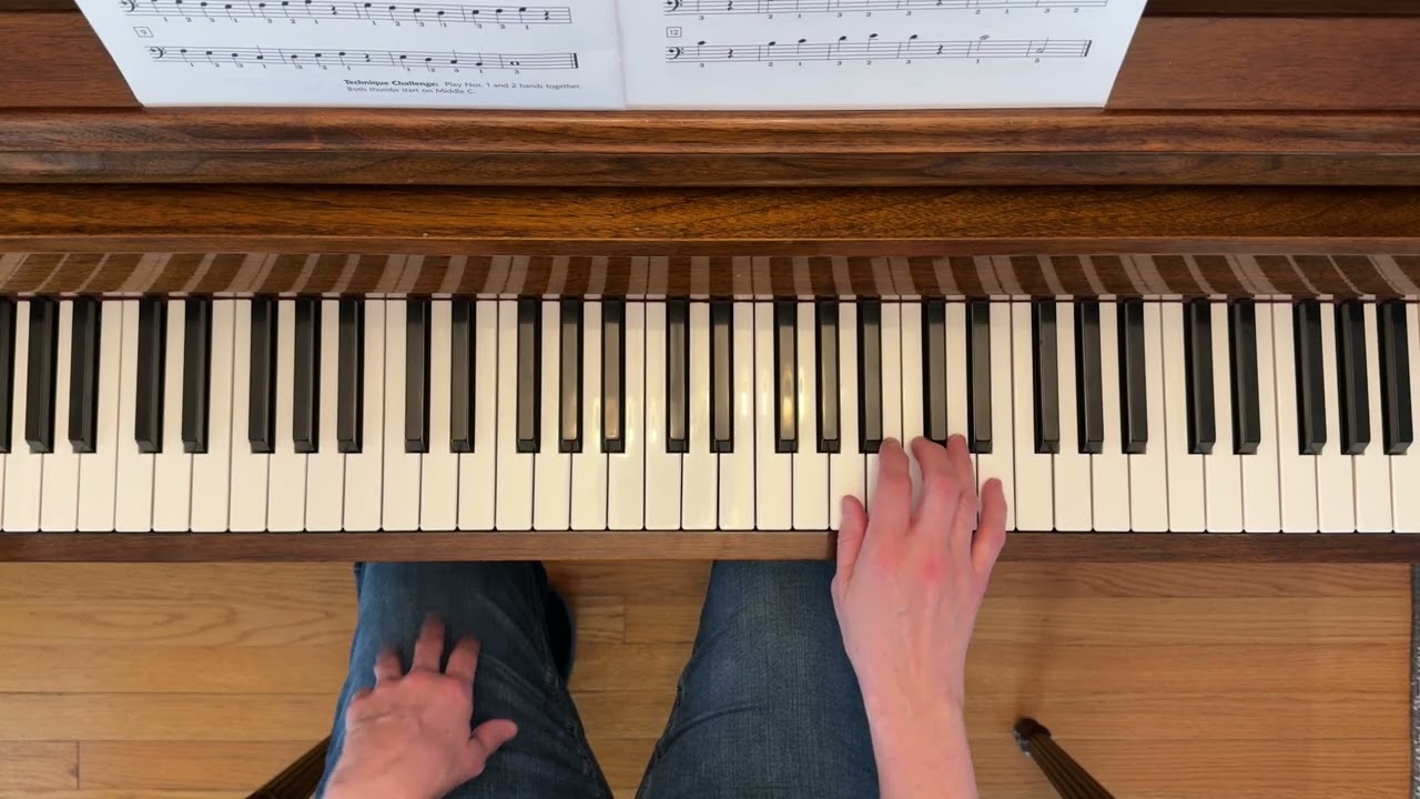 One Under Three - Alfred's Premier Piano Course Level 2B Technique Book