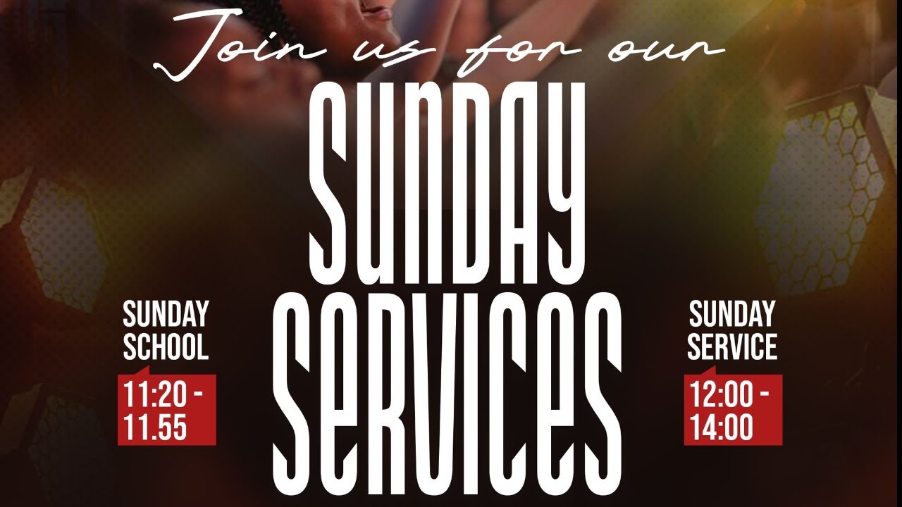 Welcome to Sunday Service