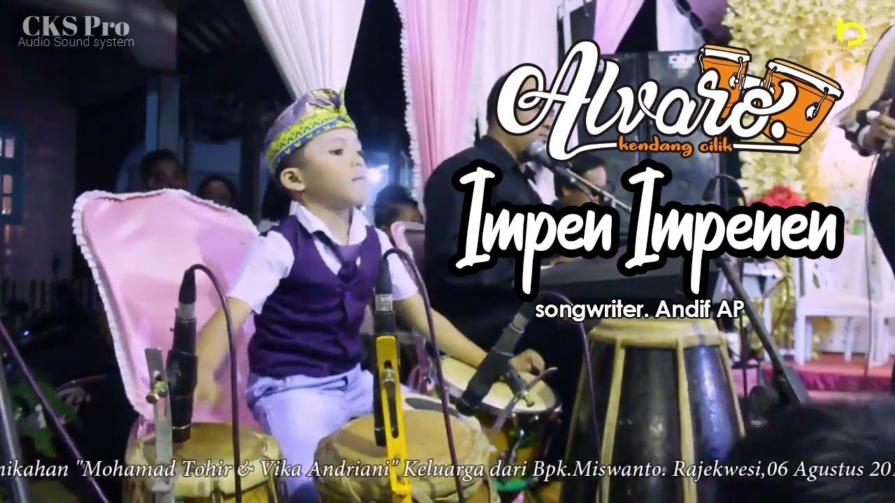 Impen Impenen - ALVARO KENDANG CILIK NYA Banyuwangi feat LINA