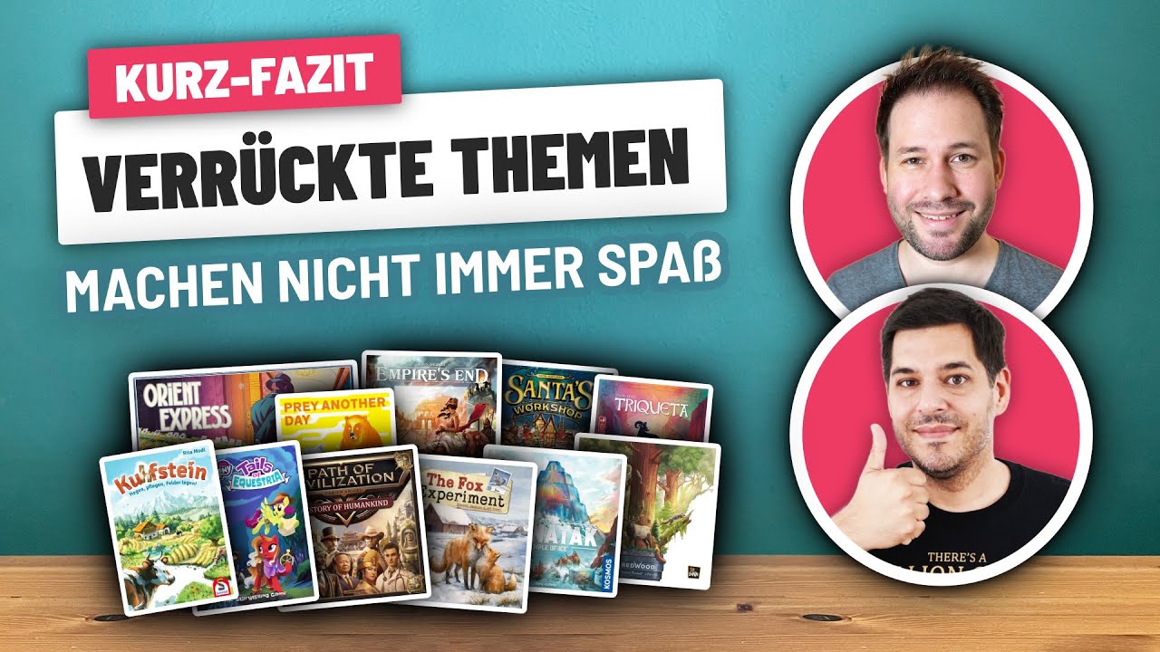Brettspiel Hits & Flops im Kurz-Fazit!