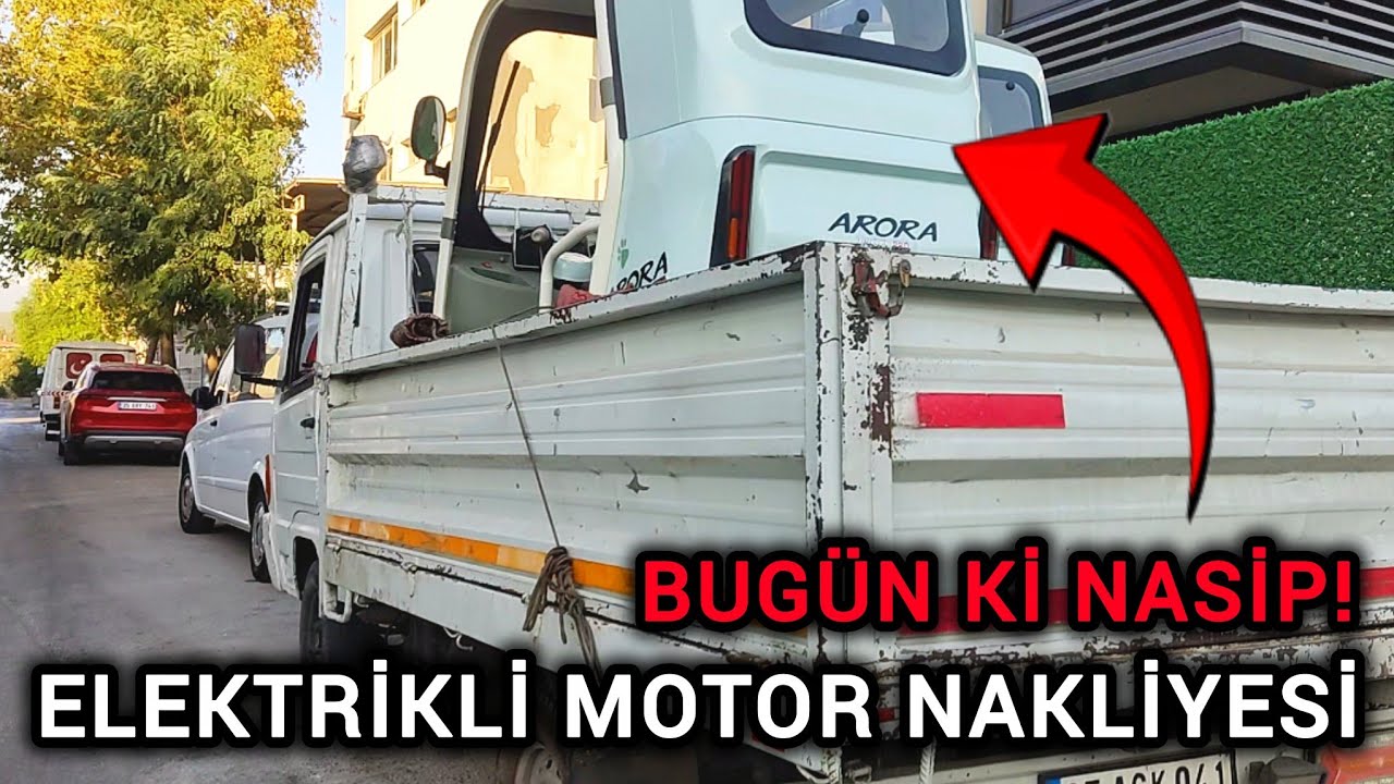 Elektrikli Motor Nakliyesi Yaptım!Tüm Güne Mâl Oldu! #alicantürk #nakliye