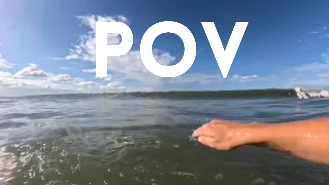 SURFING CYCLONE ALFRED AT NOOSA HEADS (RAW POV)