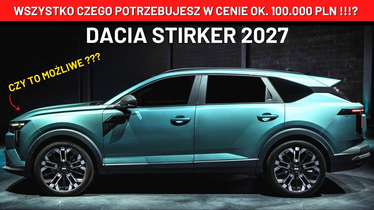 DACIA STRIKER - WSZYSTKO CZEGO POTRZEBUJESZ W CENIE OK. 100.000 PLN !!!