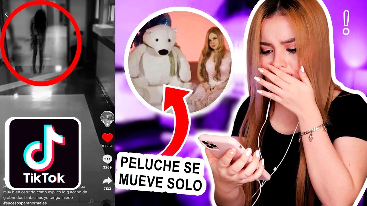 REACCIONANDO A FANTASMAS DE TIKTOK / Digo la verdad del fantasma de mi vídeo