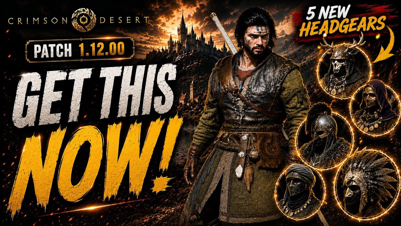 6 новых предметов в патче 1.12! Где их найти (Crimson Desert)
