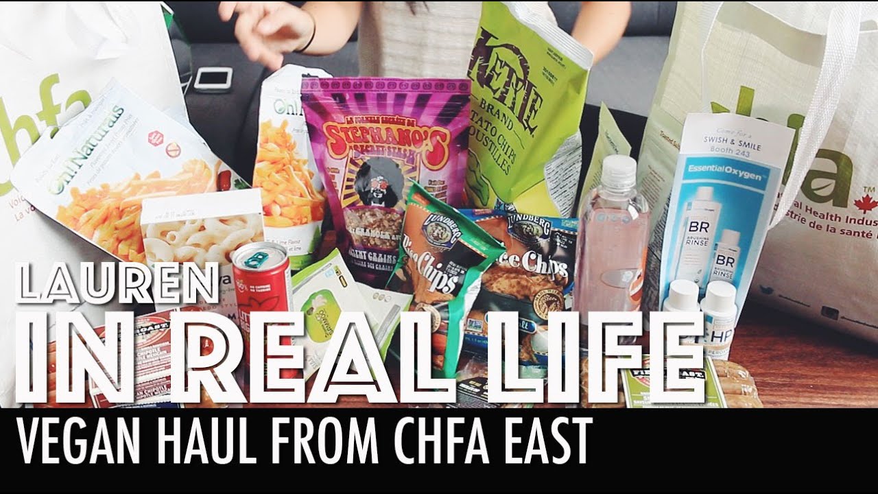 VEGAN HAUL FROM CHFA EAST | Lauren In Real Life