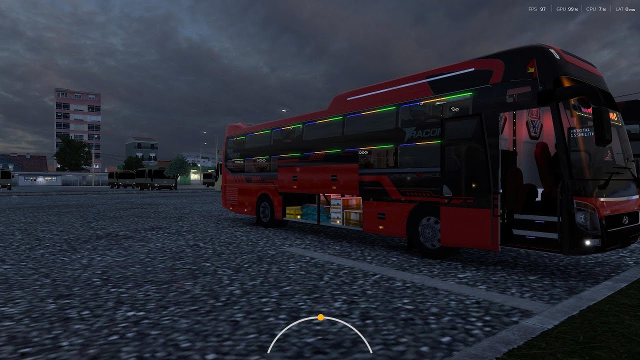 Euro truck simulator 2 - (P1)  Chở khách từ bến xe miền tây đi Cam Ranh