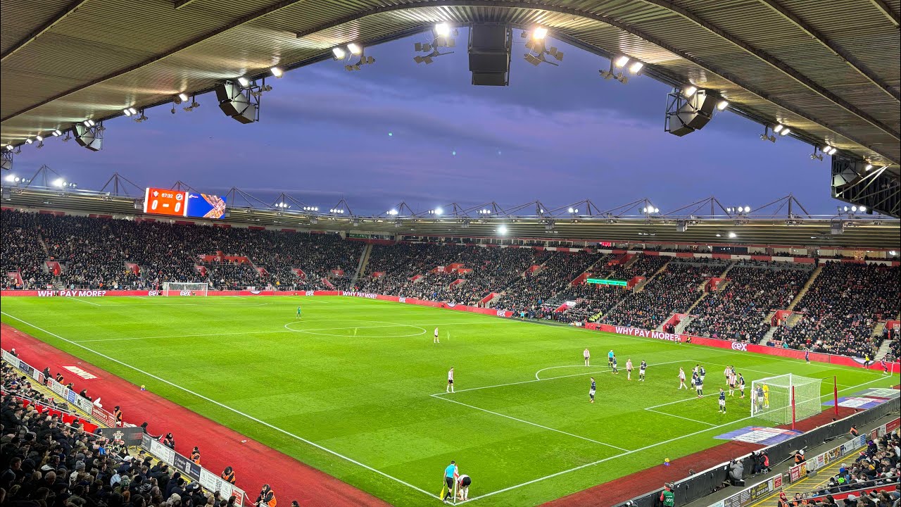 SOUTHAMPTON V MILLWALL w/ Esme *midweek vlog*