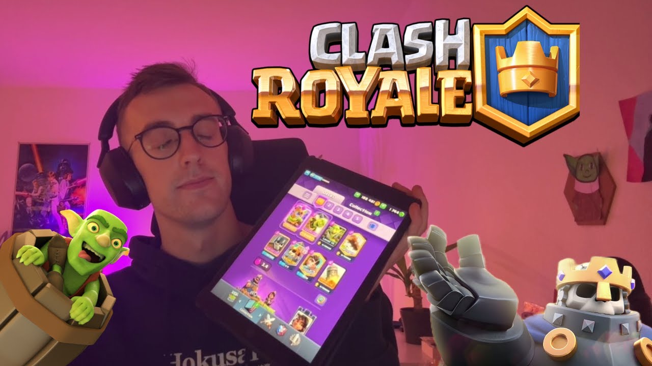 ASMR - Clash Royale 👑 F2P Acc with new Microphone