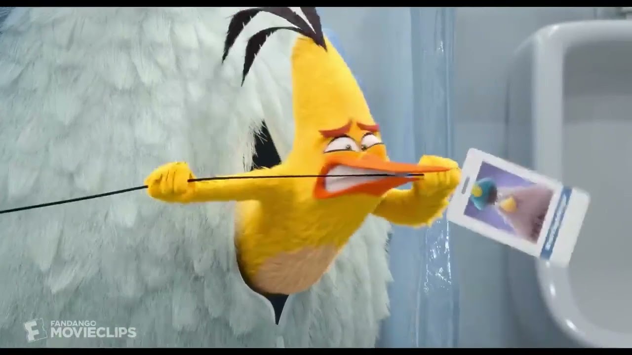 The Angry Birds Movie 2 Bathroom Heist Scene! Sparta Execution Remix
