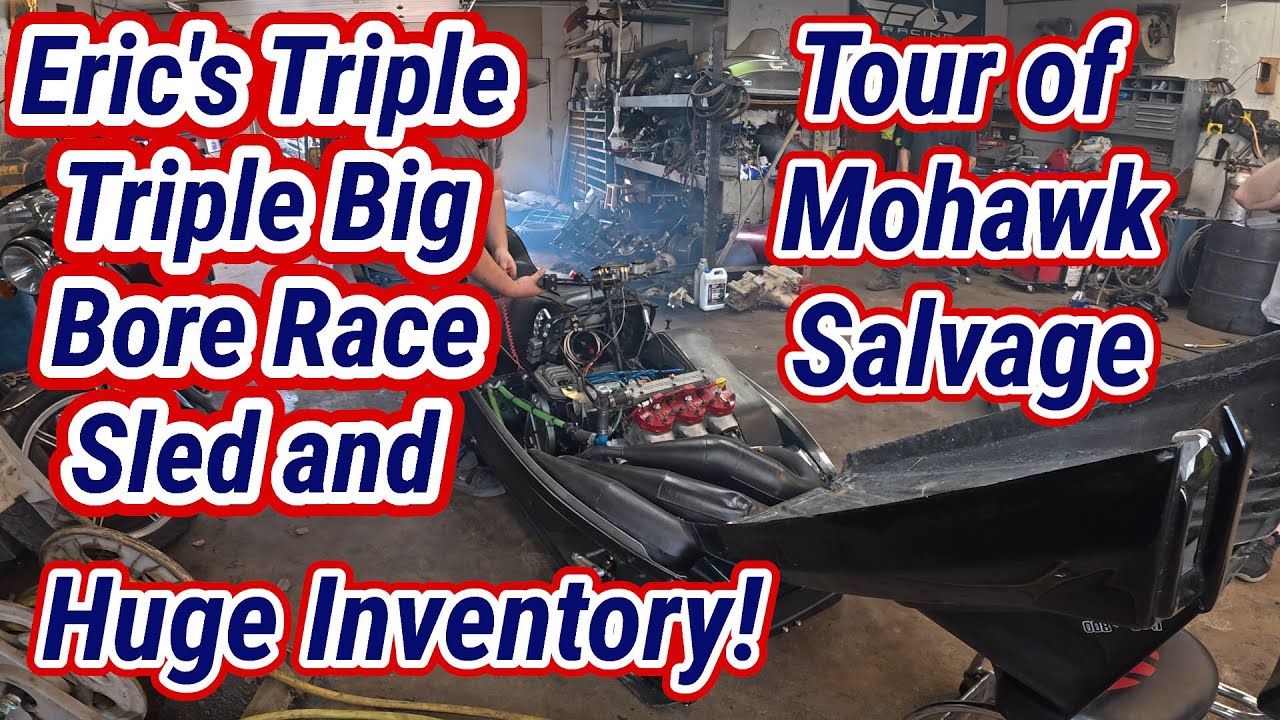 Mohawk Salvage Tour! Triple Race Sled and Huge Inventory