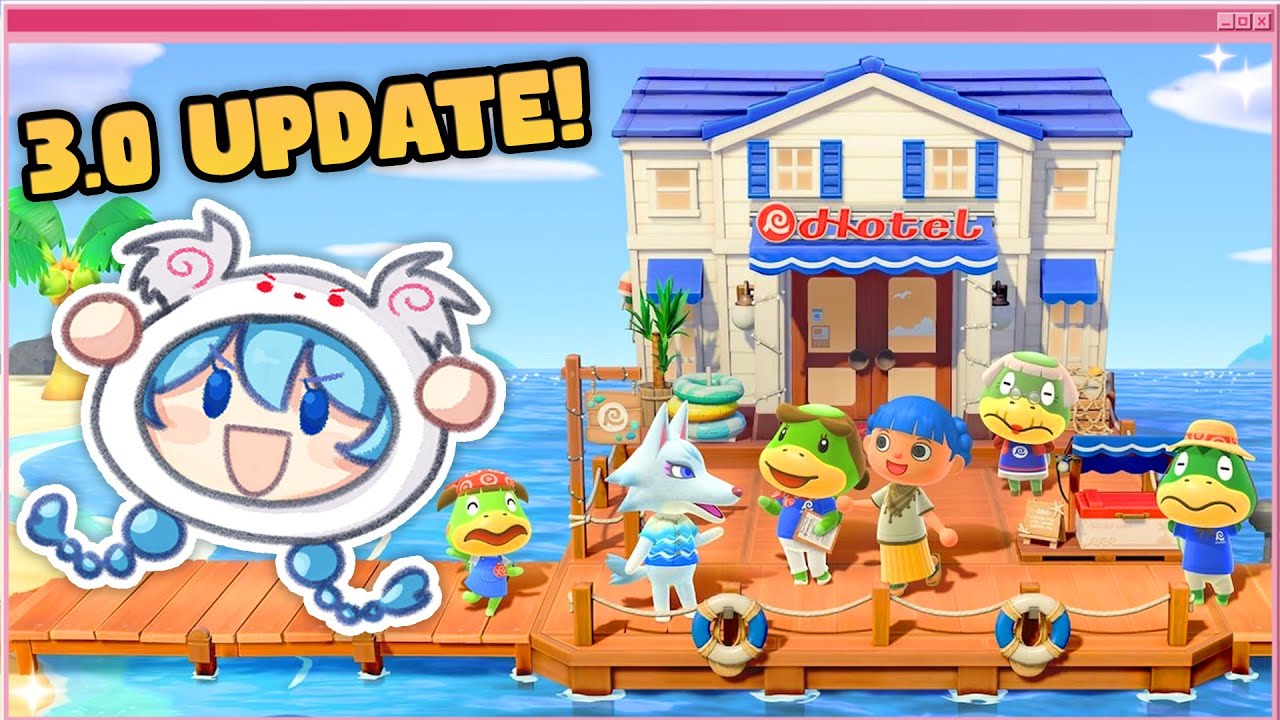 [Animal Crossing NH] Check out the 3.0 UPDATE!! [kitsch_ly]