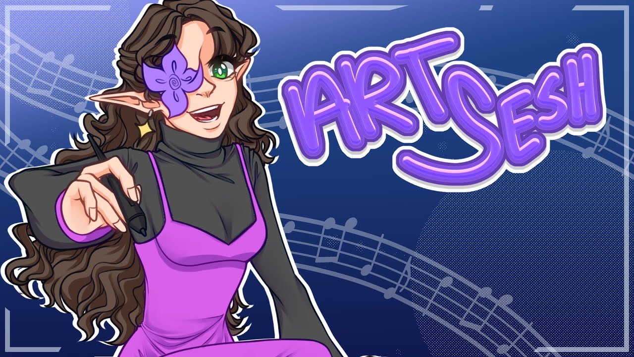 Early Art Sesh! Working on Commissions! | KOFI Info BELOW! | Chat + Chill LIVE