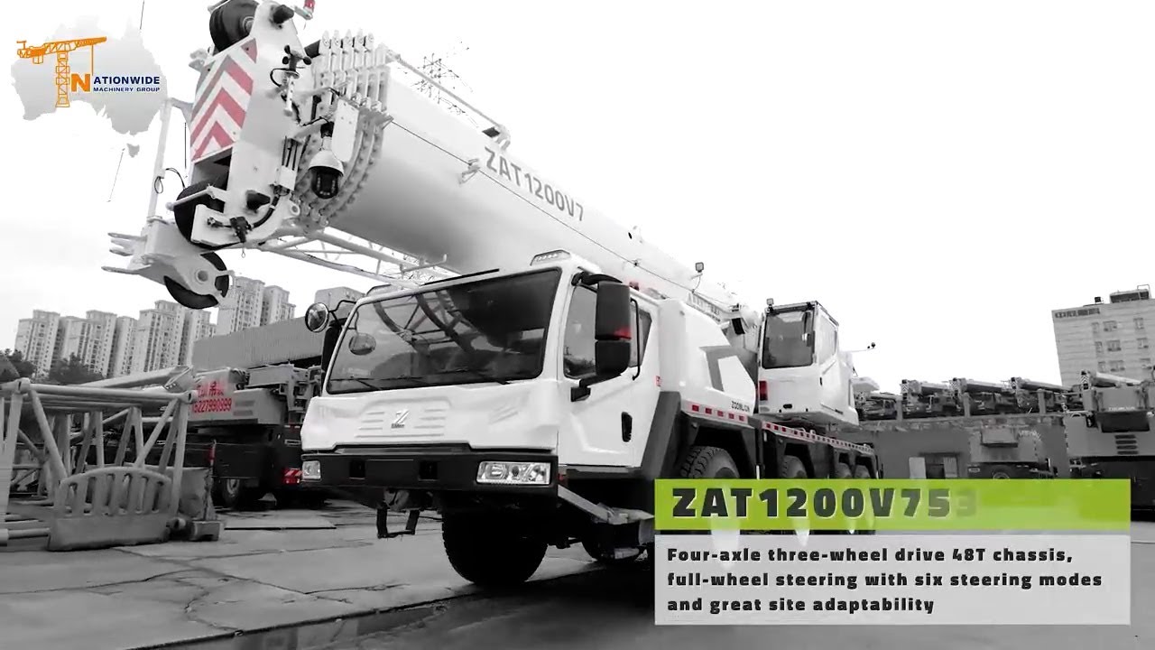 Zoomlion ZAT1200V 120T All Terrain by Nationwide Machinery Group