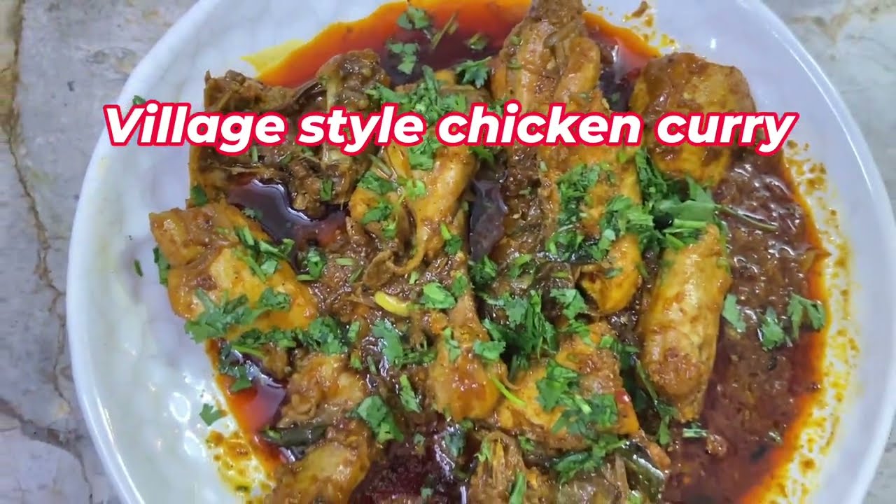 vilage style chicken Curry