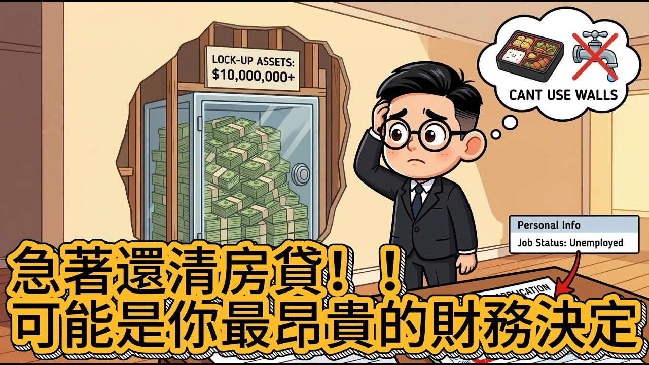 急著還清房貸？你可能正在親手毀掉自己的財富