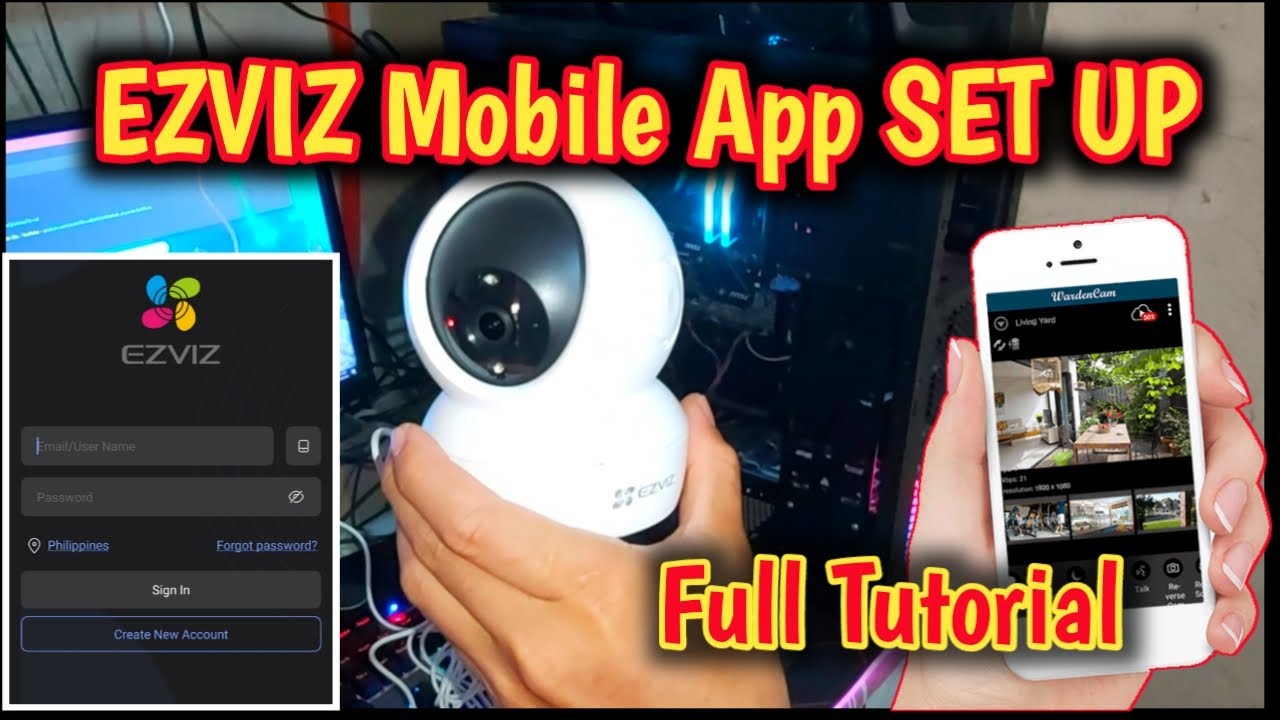 How To Connect EZVIZ Apps On Your Mobile|How to Use EZVIZ Application