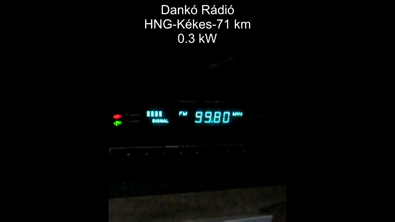 OIRT and CCIR FM bandscan in Northeast Hungary (with 110 kHz IF filter tuner)