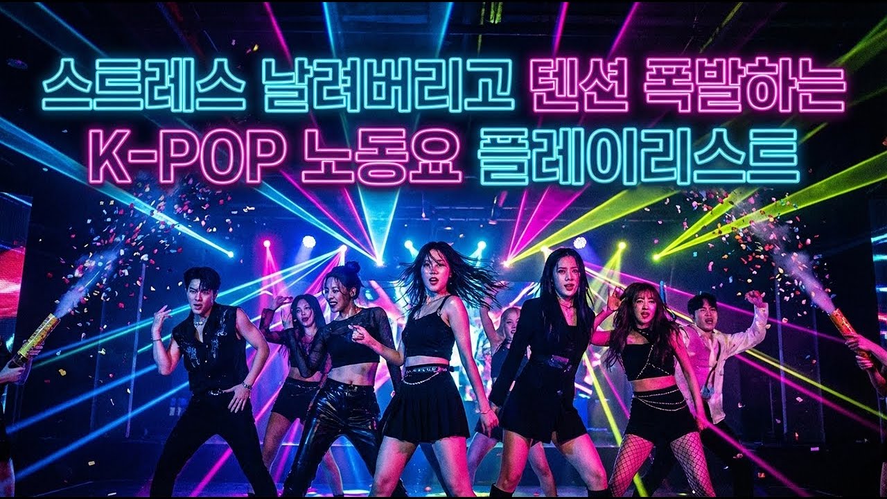🎧 낮엔 활력 충전, 밤엔 감성 충전! 하루 종일 듣는 K-POP 노동요 플리 🎵 #ai자작곡 #kpop #댄스 #노동요 #플레이리스트 #노래