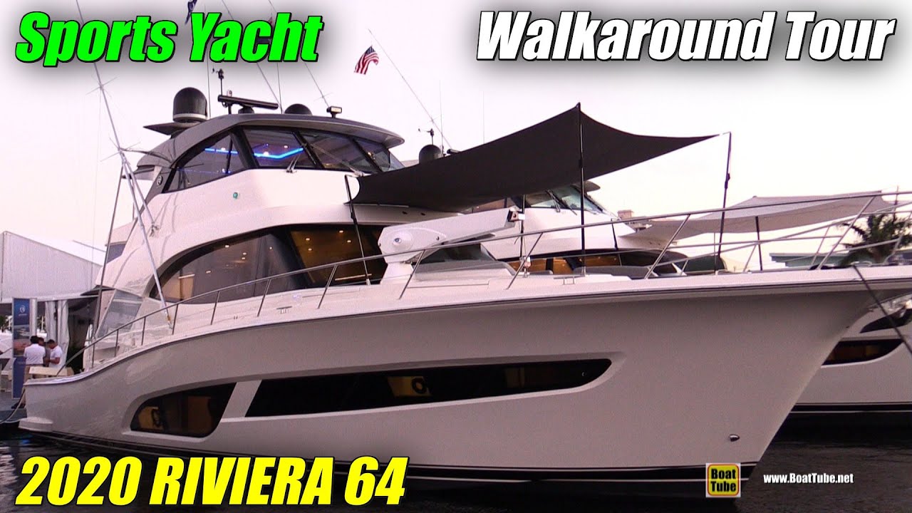 2020 Riviera 64 Sports Motor Yacht Walkaround Tour - 2020 Fort Lauderdale Boat Show