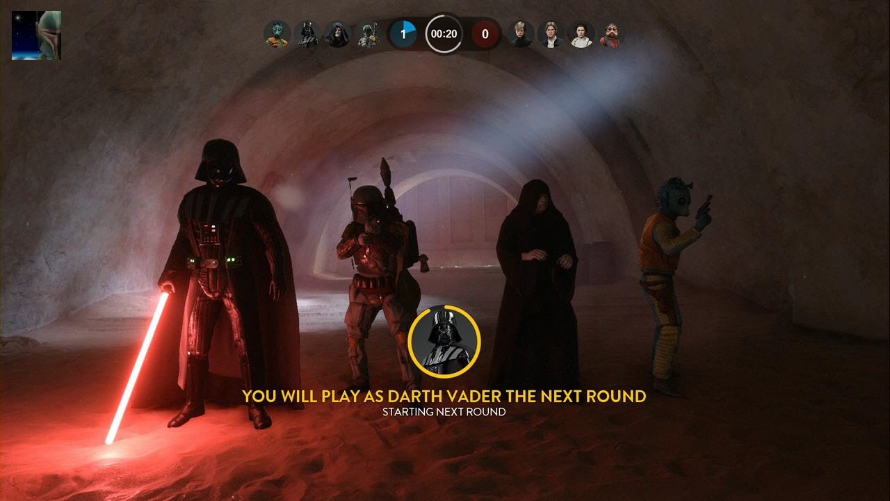 Star Wars Battlefront - Outer Rim DLC Heroes vs Villains Gameplay PS4 60fps (No Commentary)