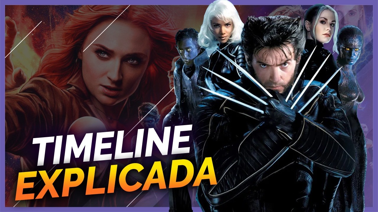 A TIMELINE COMPLETA DOS FILMES DOS X MEN