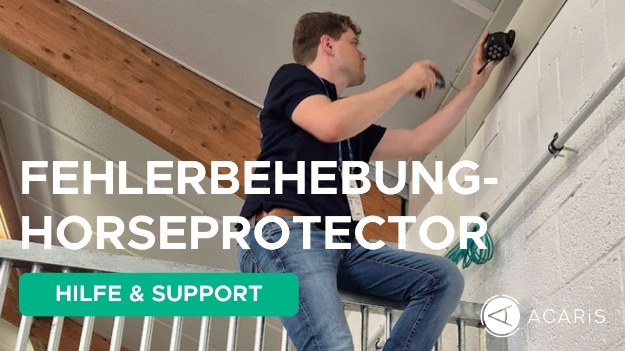 Fehlerbehebung HORSEPROTECTOR - Verbindungsprobleme