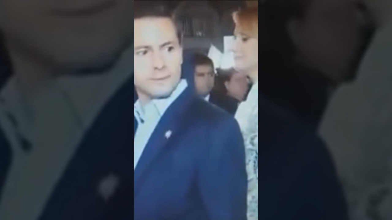 ¿Recuerdan esa escena entre Peña Nieto y Angélica Rivera? 