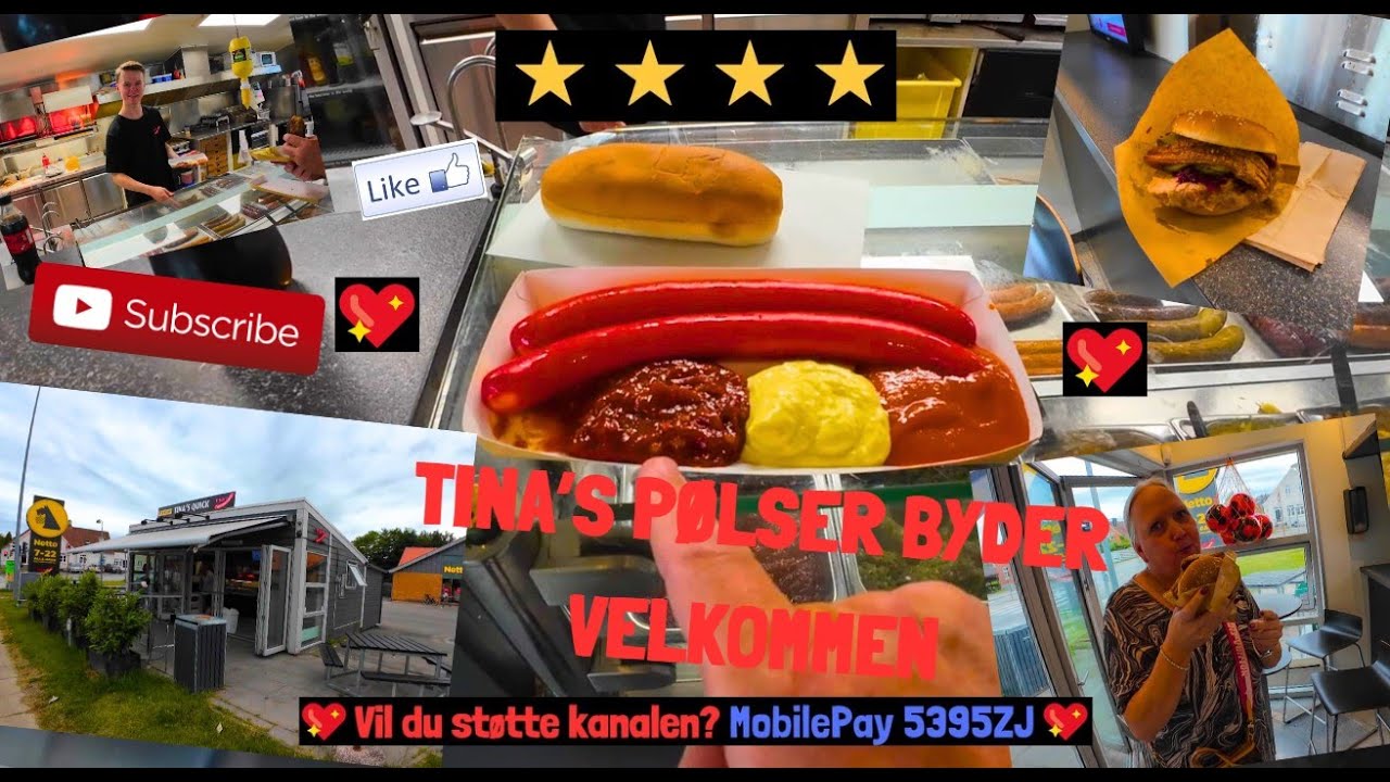 SARINA BIDER I MIN PØLSE🤪... HER FIK VORES VIDEO OVER 42000 VISNINGER😀 VELKOMMEN TIL TINA'S PØLSER😀
