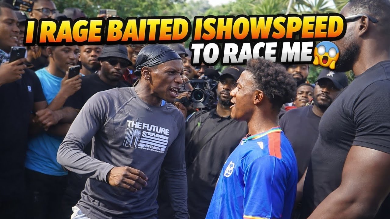 RAGE BAITED ISHOWSPEED TO RACE ME | THE FASTEST PHOTOGRAPHER