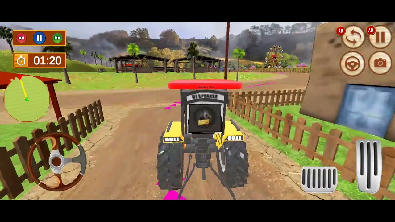 Ajj to ma jab trolley leke ja raha tha to mere trolley fas gye Indian vehicles simulator 