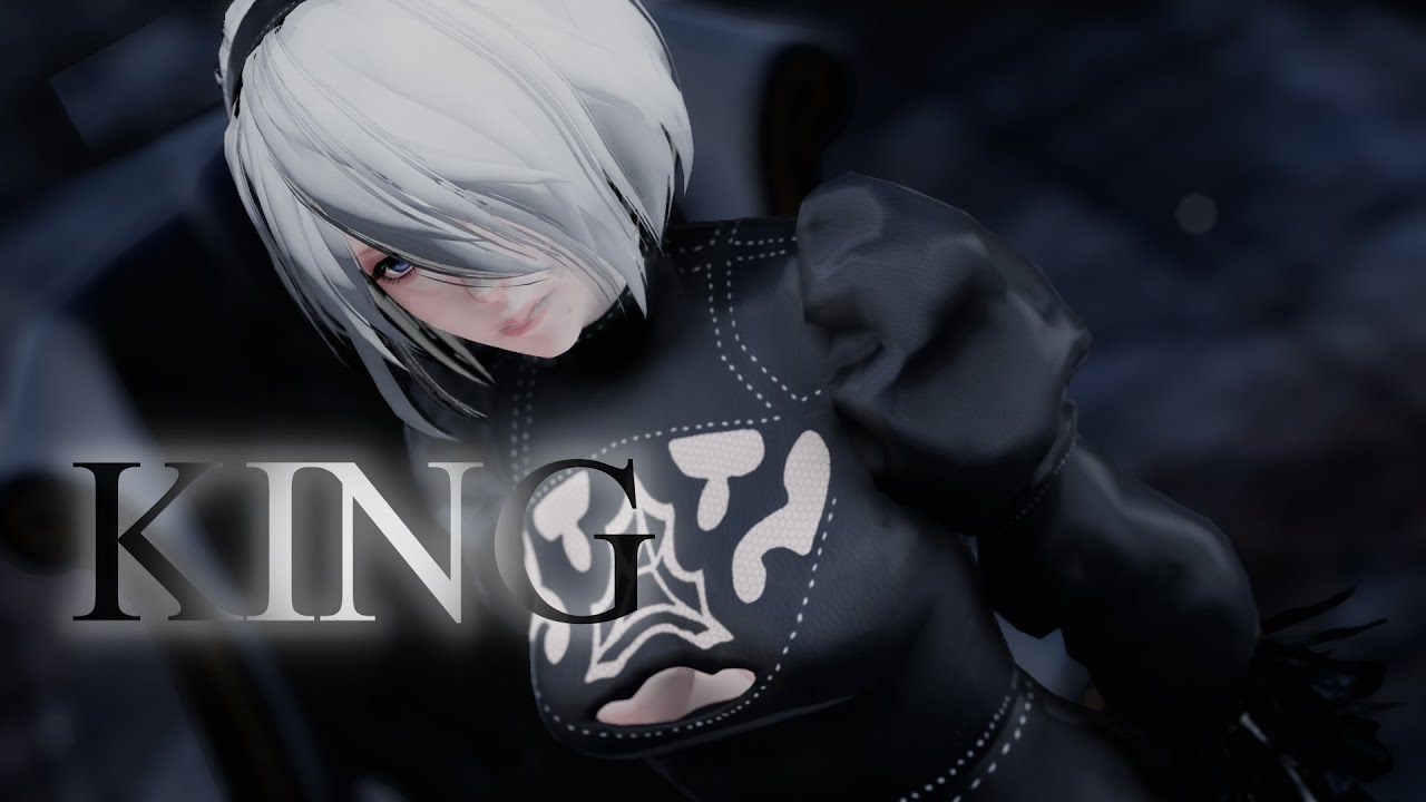 【MMD】KING 【NieR:Automata 2B】
