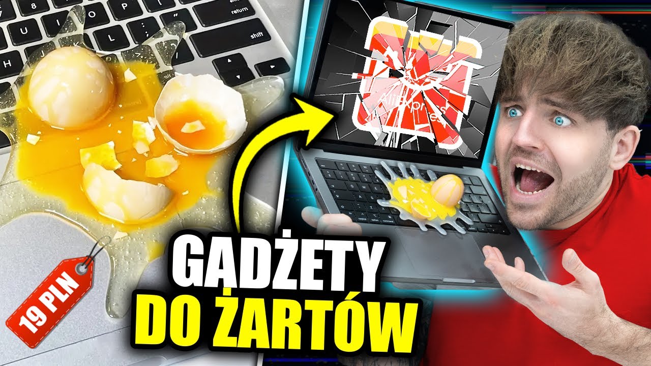 Testuje NAJLEPSZE GADŻETY do ŻARTÓW z Chin!
