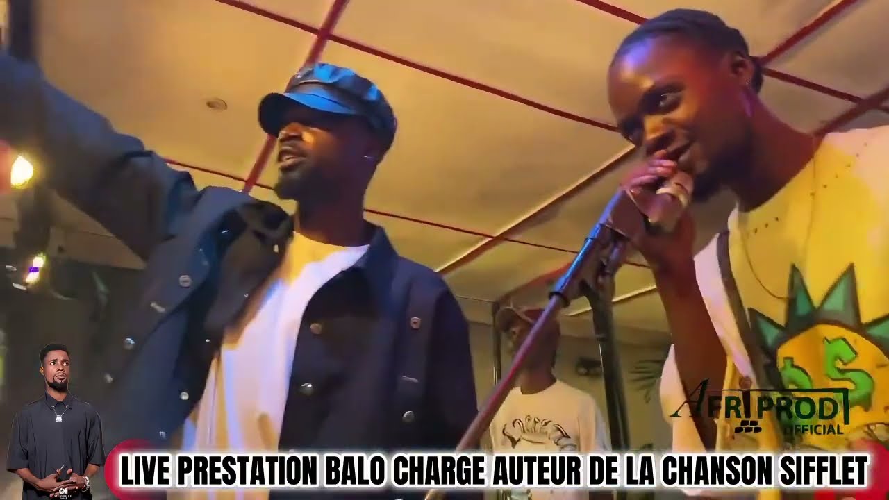 Dj Balo Charge #live Prestation Auteur de la Chanson SIFFLET Abinisi Public Ba boyi Akata Concert !