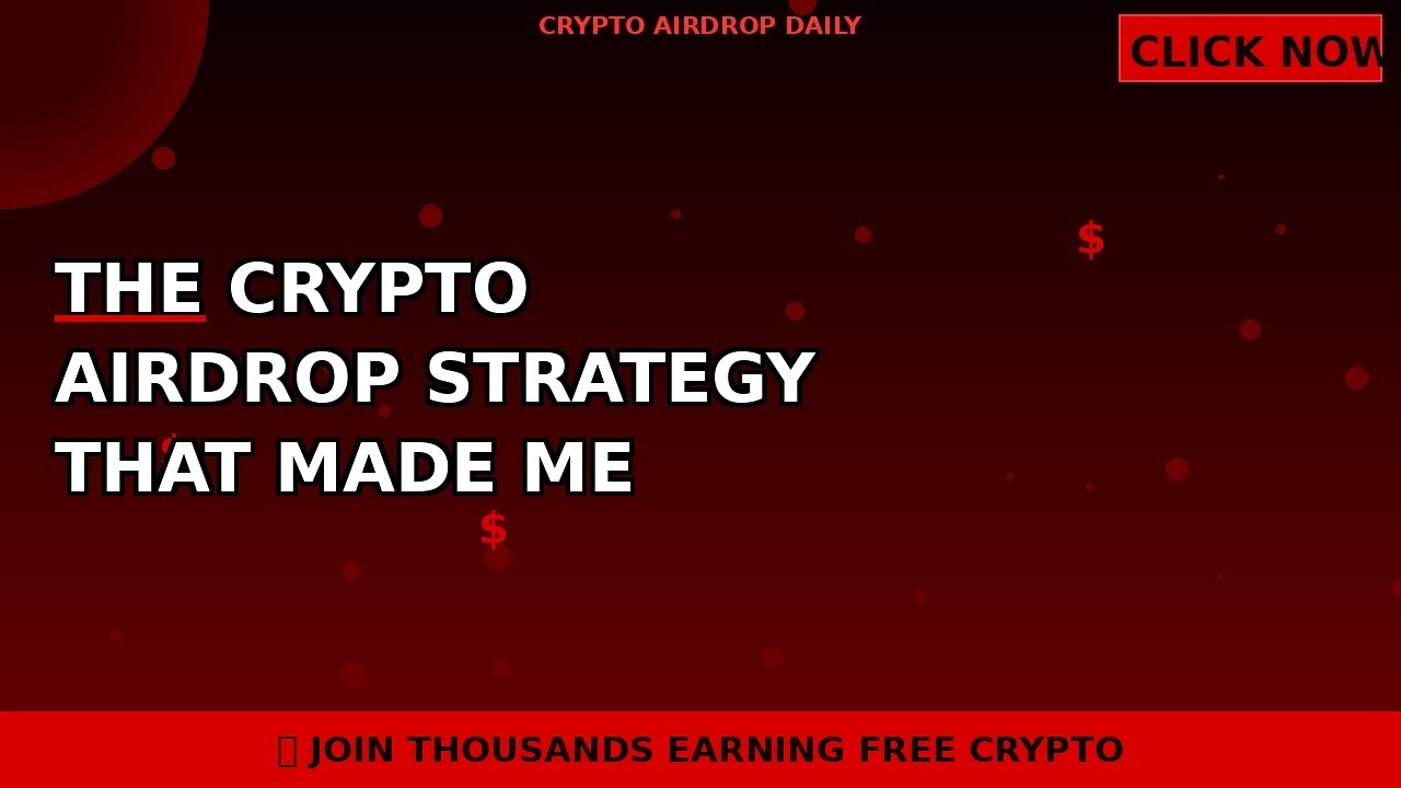 The Crypto Airdrop Strategy That Made Me $100 With ZERO Investment