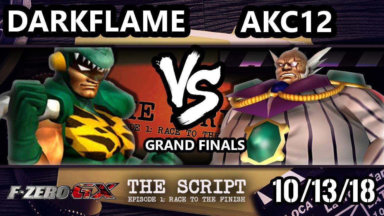 The Script -  Darkflame [L] Vs.  AKC12 - F-Zero GX Grand Finals